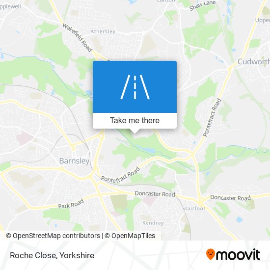 Roche Close map
