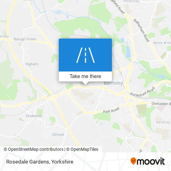 Rosedale Gardens map