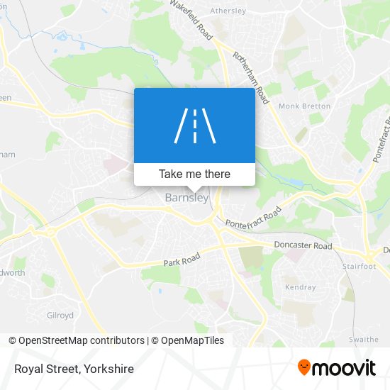 Royal Street map