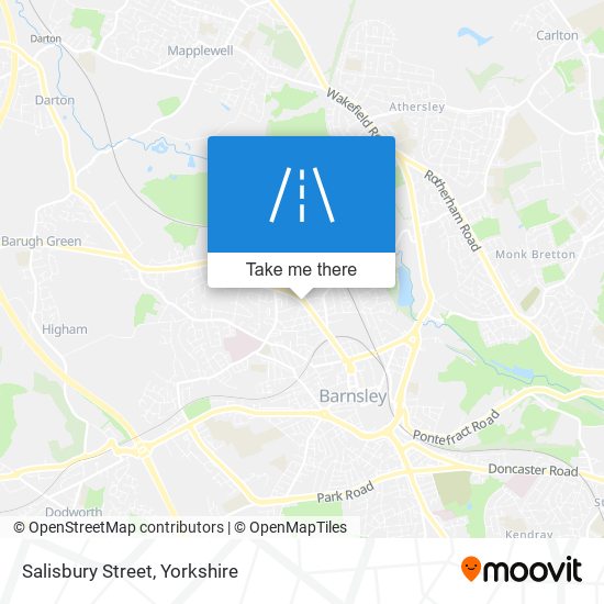 Salisbury Street map