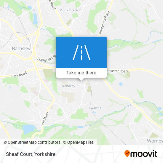 Sheaf Court map
