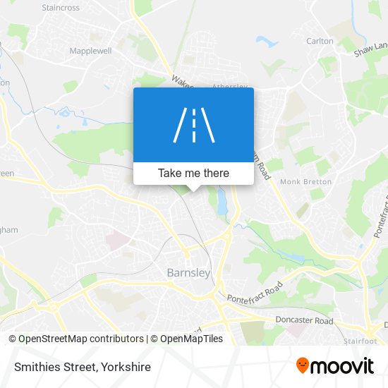 Smithies Street map