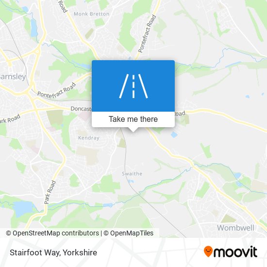 Stairfoot Way map