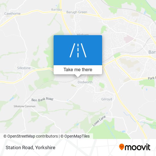 Station Road map