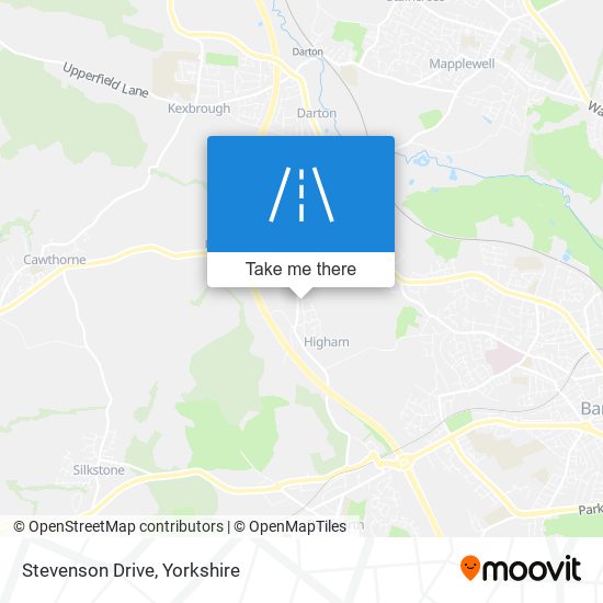 Stevenson Drive map
