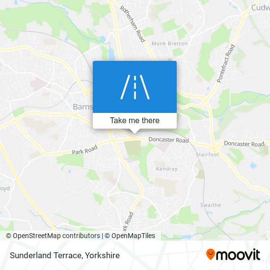 Sunderland Terrace map