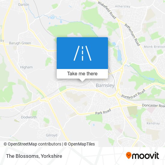 The Blossoms map