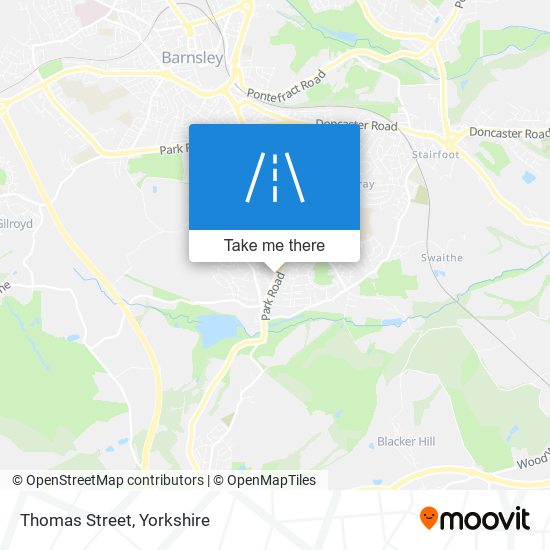 Thomas Street map