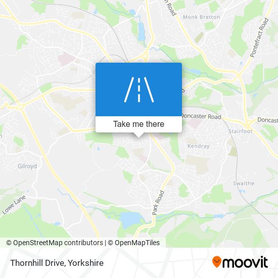 Thornhill Drive map