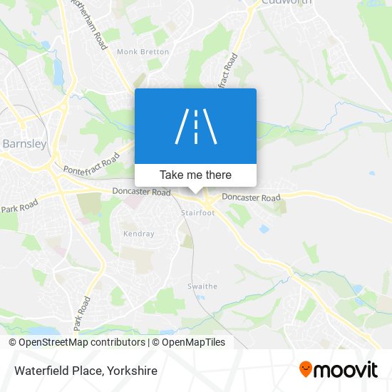 Waterfield Place map