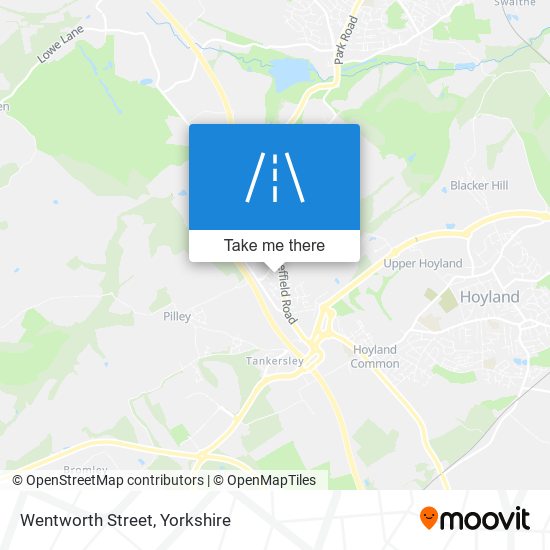 Wentworth Street map