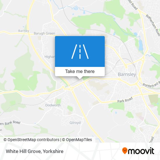 White Hill Grove map