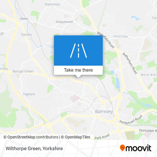 Wilthorpe Green map