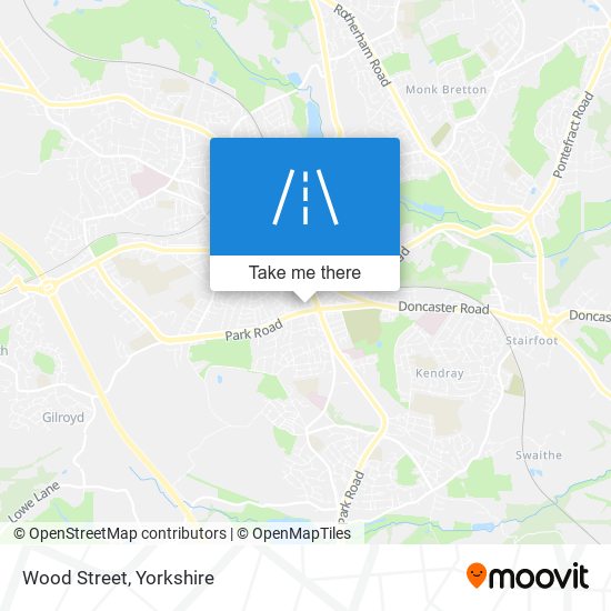Wood Street map