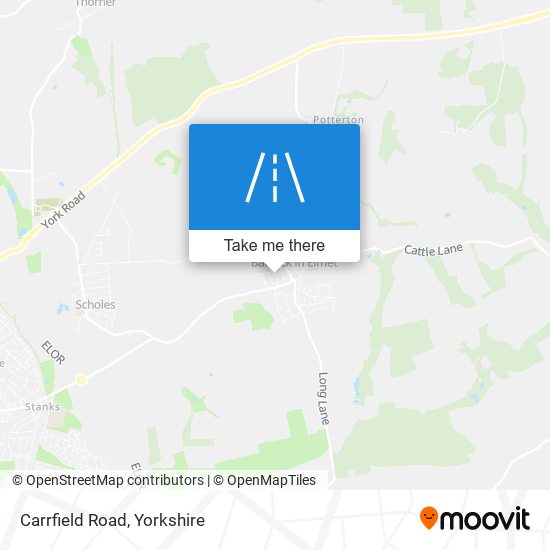 Carrfield Road map