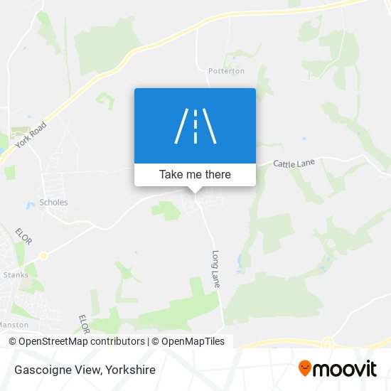 Gascoigne View map