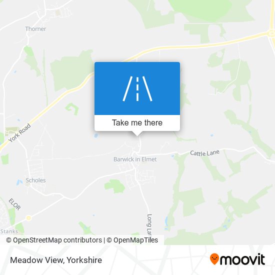 Meadow View map