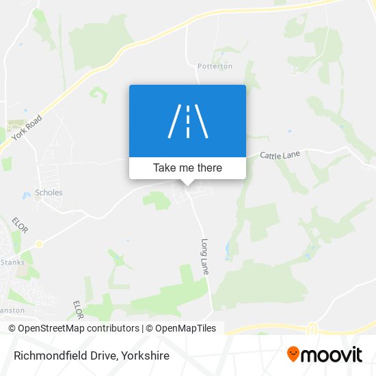 Richmondfield Drive map