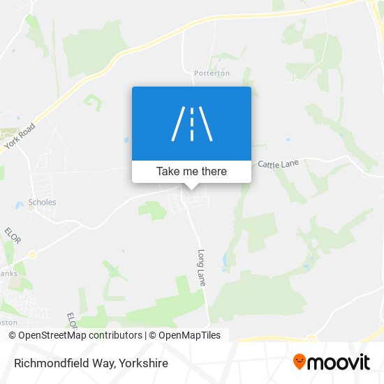 Richmondfield Way map