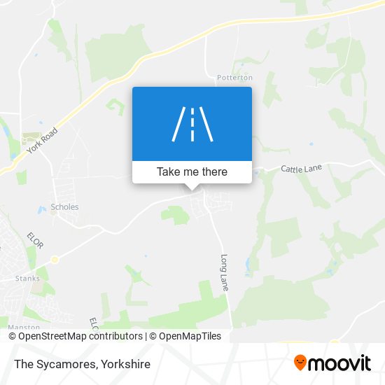 The Sycamores map