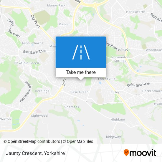 Jaunty Crescent map