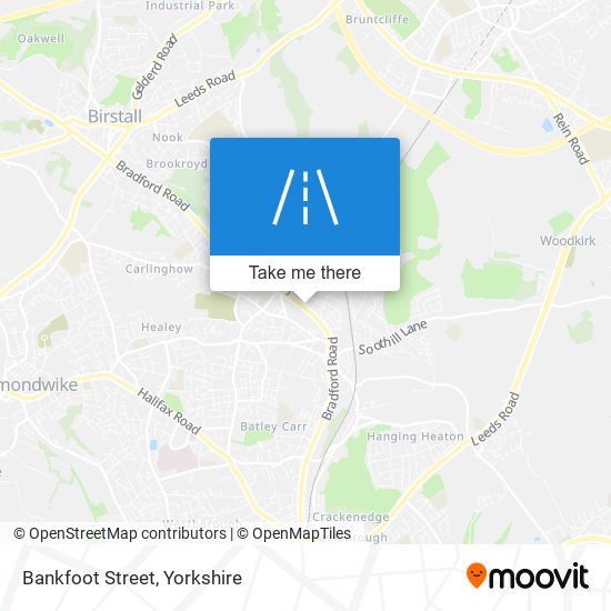 Bankfoot Street map