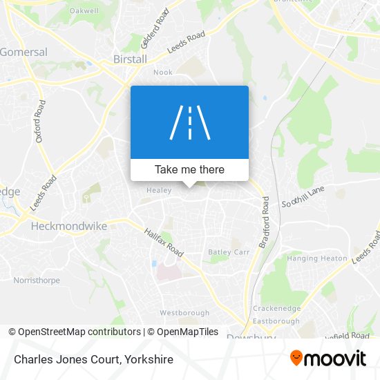 Charles Jones Court map