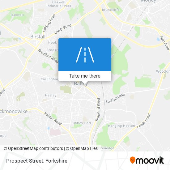 Prospect Street map