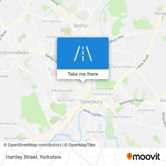 Hartley Street map