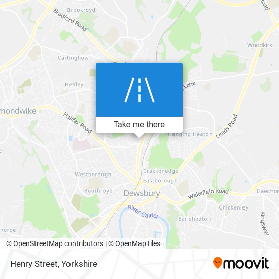 Henry Street map