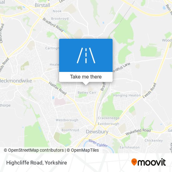 Highcliffe Road map