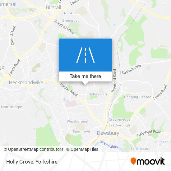 Holly Grove map