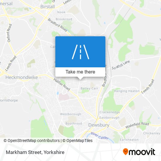 Markham Street map