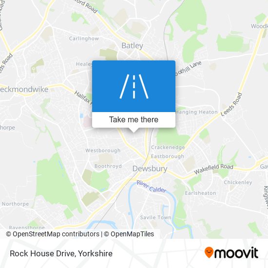 Rock House Drive map