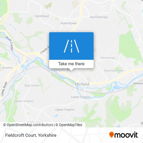 Fieldcroft Court map