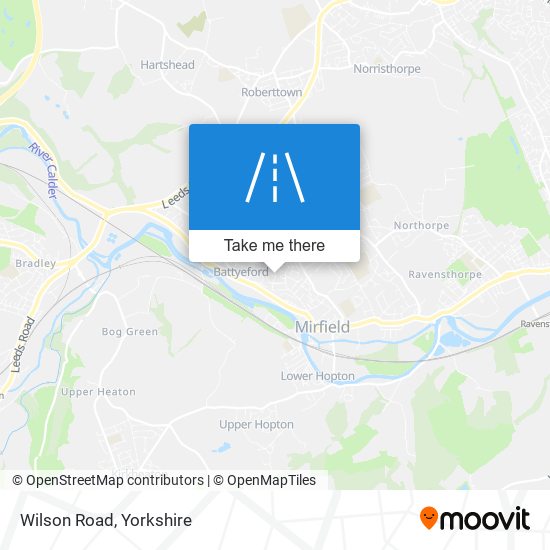 Wilson Road map