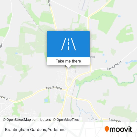 Brantingham Gardens map