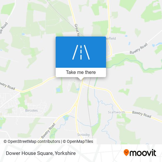 Dower House Square map