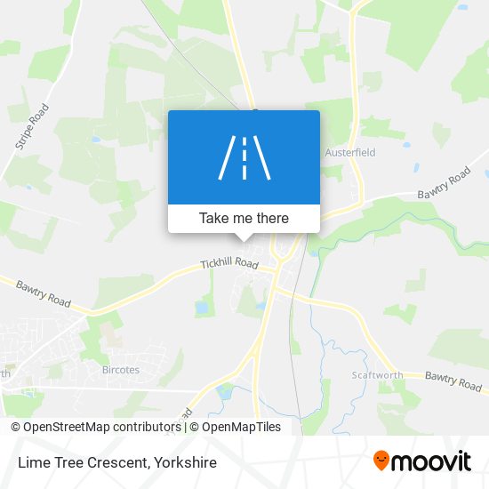 Lime Tree Crescent map