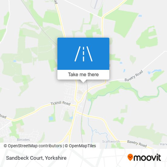 Sandbeck Court map