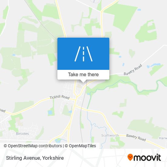 Stirling Avenue map