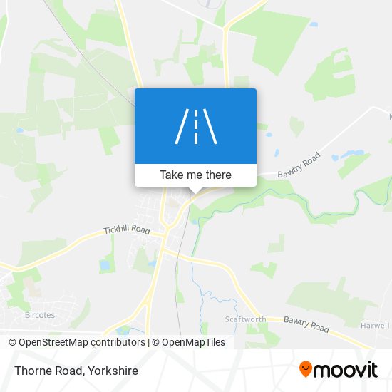 Thorne Road map