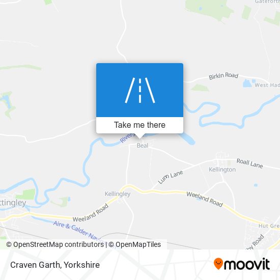 Craven Garth map