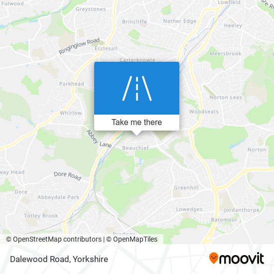 Dalewood Road map