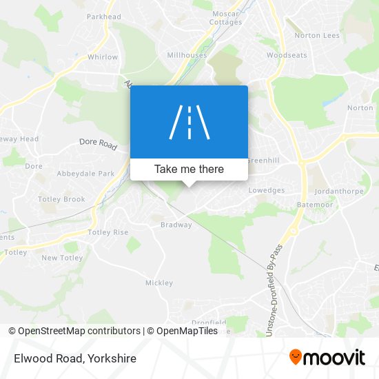 Elwood Road map