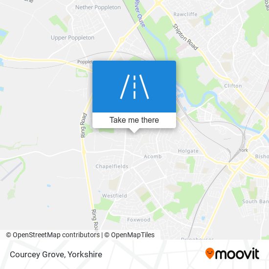 Courcey Grove map