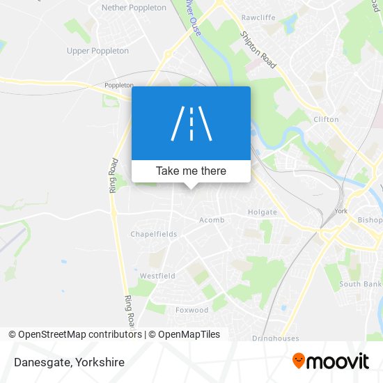 Danesgate map
