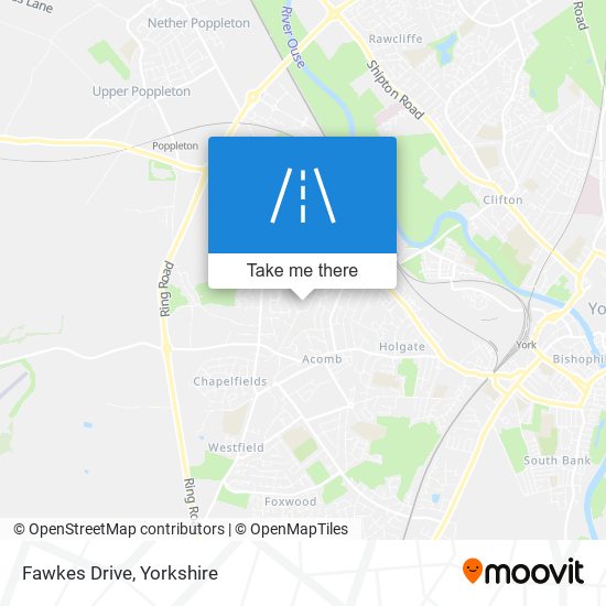 Fawkes Drive map