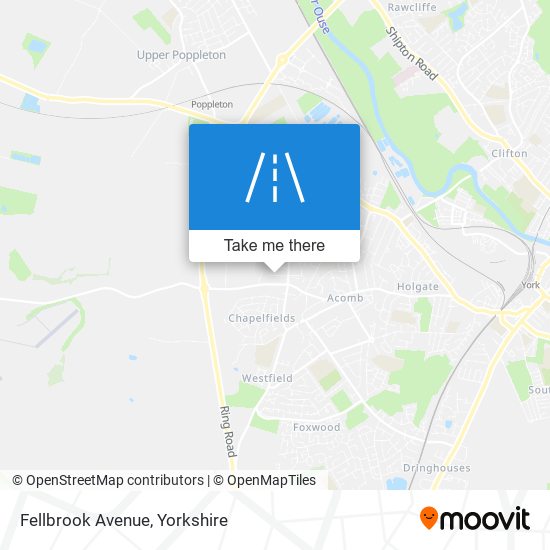 Fellbrook Avenue map