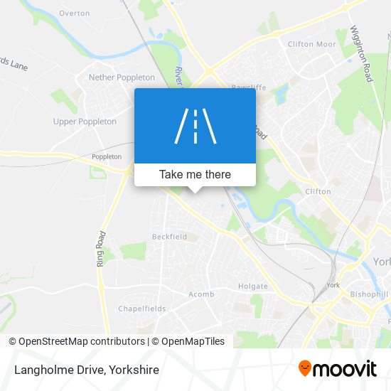 Langholme Drive map